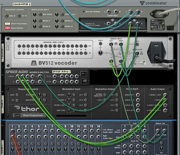 Vocoder Routing setup