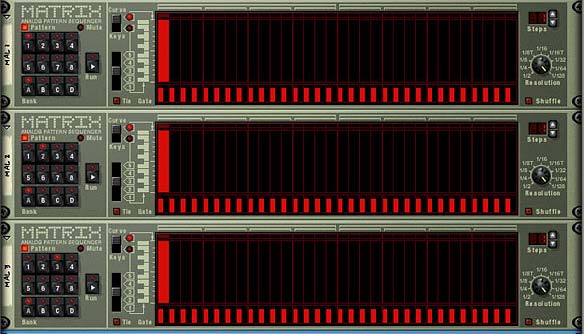 The Matrix pattern banks