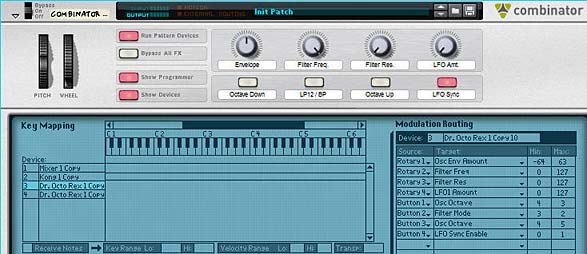 The Combinator's Modulation Bus Routing - Just a suggestion. ;-)