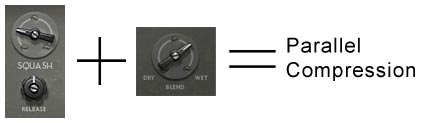 Squash and Release + Blend = Parallel Compression