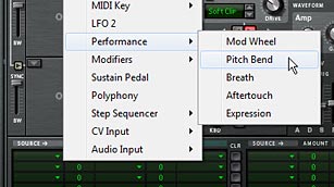 The various Performance parameters that can be assigned in Thor's MBRS.