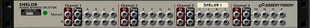 80-02-shelob Shelob Audio Splitter Rack Extension - Back