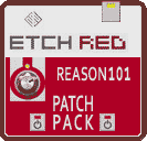 Reason101 Etch Red Patch Pack.